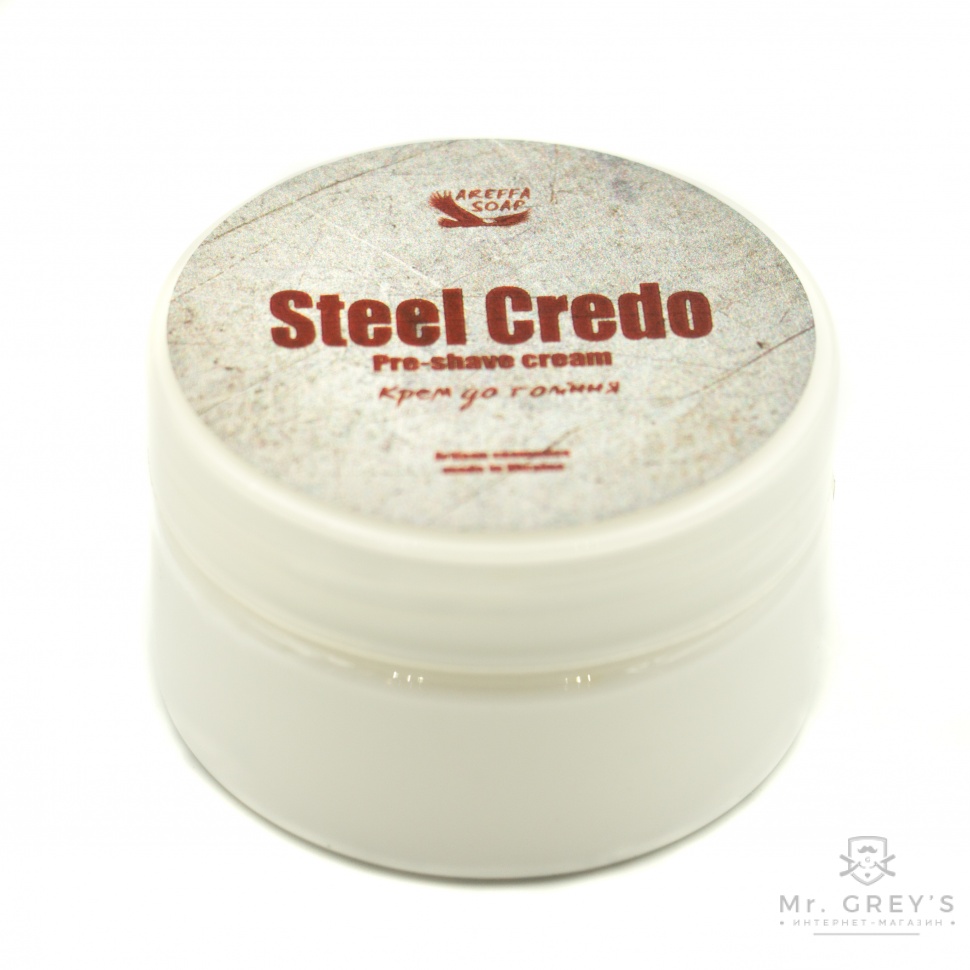 Крем до гоління Steel Credo Areffa Soap