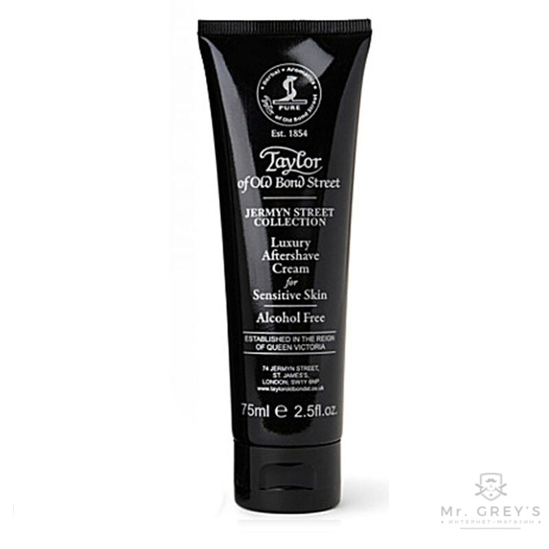Крем после бритья Taylor of Old Bond Street Jermyn Street Collection Aftershave Cream for Sensitive Skin 75ml Крем после бритья Taylor of Old Bond Street Jermyn Street Collection Aftershave Cream for Sensitive Skin 75ml