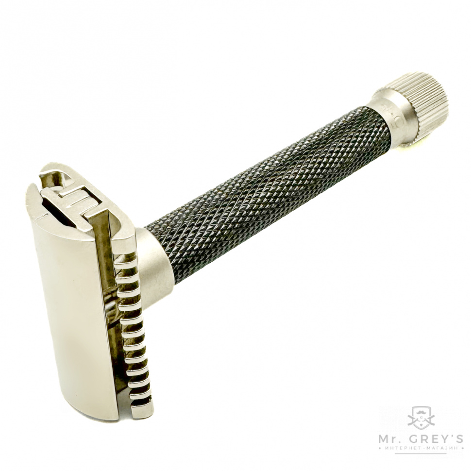 Станок для бритья Т-образный Parker Variant Adjustable Double Edge Safety Razor OC Satin Graphite