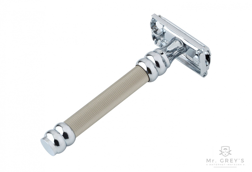 Станок для бритья Т-образный Pearl SBF-11 Silver Twist Butterfly Станок для бритья Т-образный Pearl SBF-11 Silver Twist Butterfly