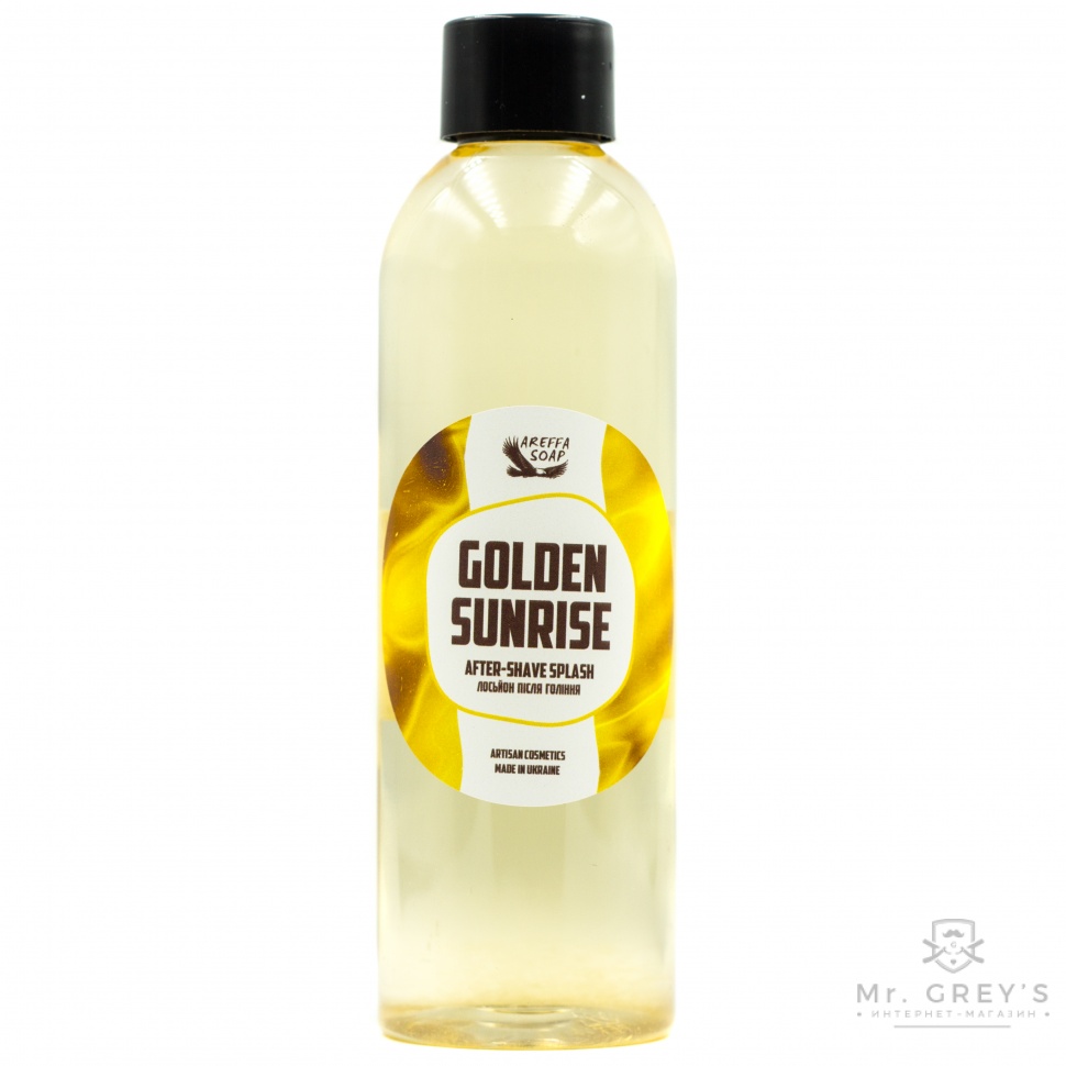 Лосьон после бритья Golden Sunrise Areffa Soap