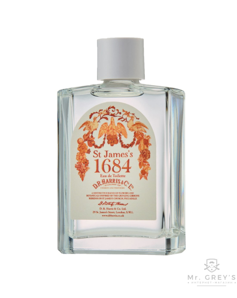 Туалетная вода St. James’s 1684 Eau de Toilette D R Harris 30ml Туалетная вода St. James’s 1684 Eau de Toilette D R Harris 30ml