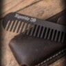 Расчёска Rumble59 Butterfly Comb with Leather Case