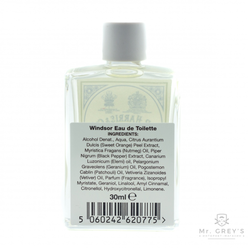 Туалетная вода WINDSOR EAU DE TOILETTE D R Harris 30ml