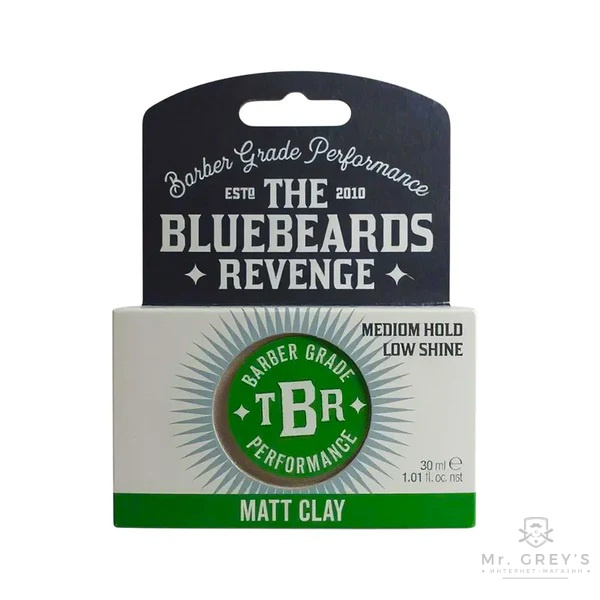Глина для укладки волос The Bluebeards Revenge Matt Clay 30ml