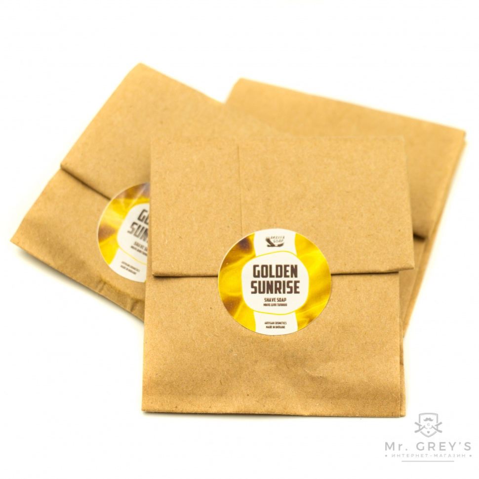 Мыло для бритья Golden Sunrise Areffa Soap