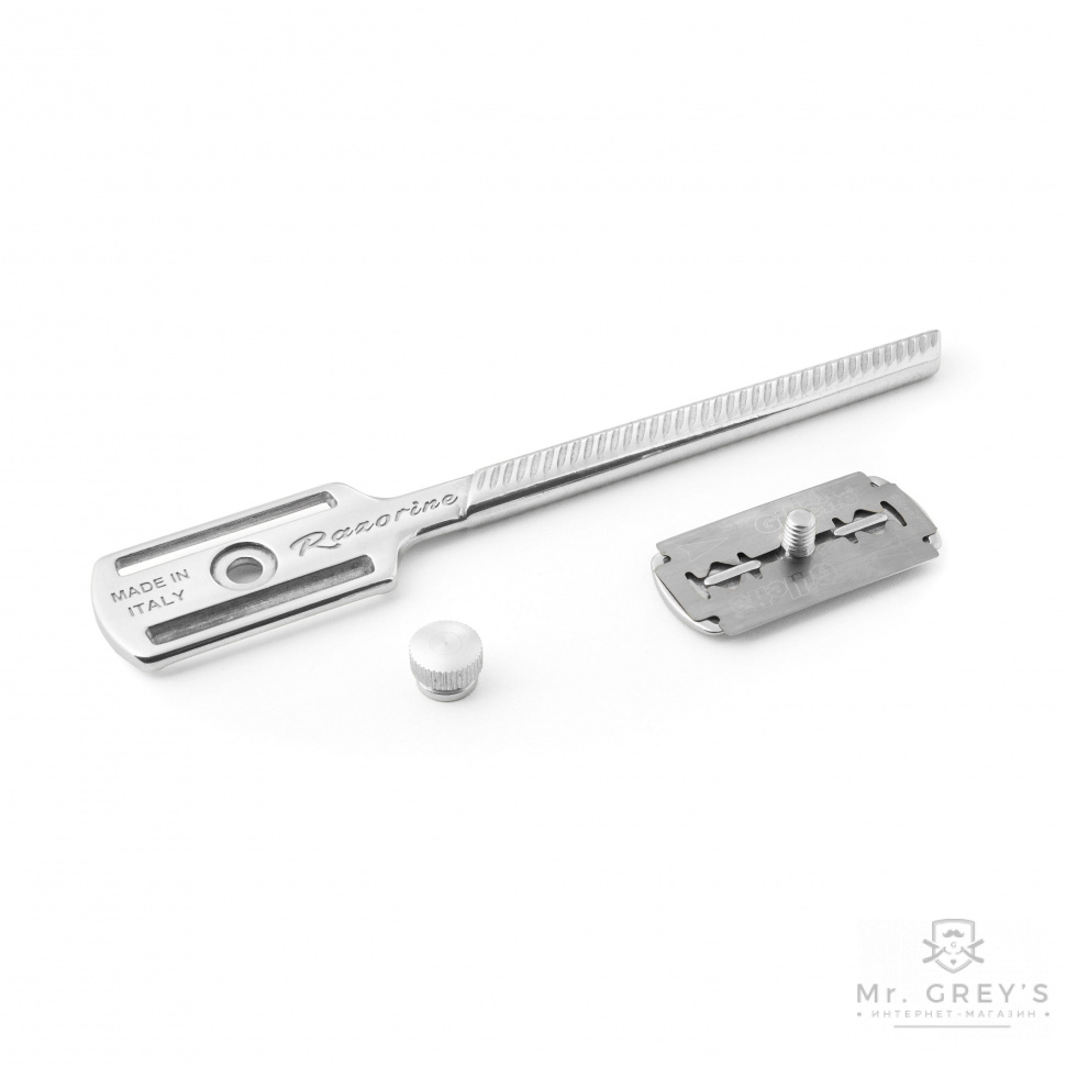 Небезпечна бритва Razorine Premium Special Chromed Shavette Razor Небезпечна бритва Razorine Premium Special Chromed Shavette Razor