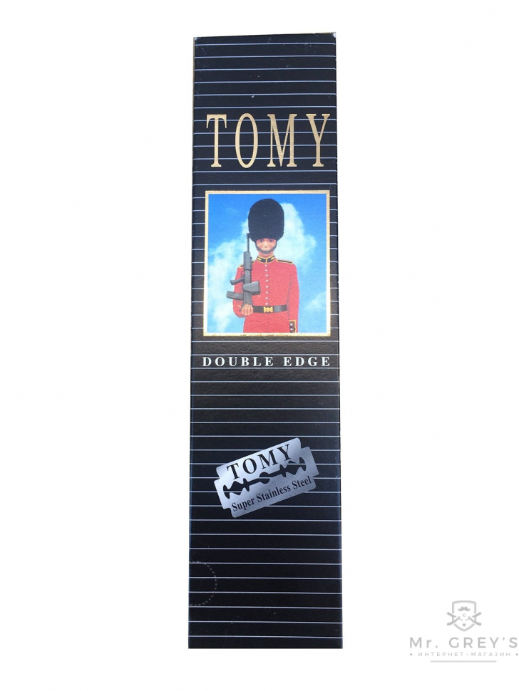 Леза для безпечної бритви Tomy Double Edge Razor Blades