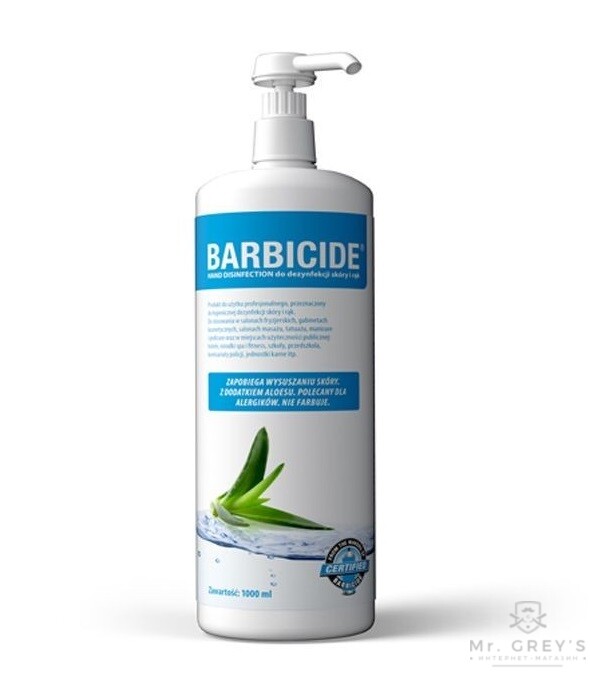 Жидкость для дезинфекции кожи и рук Barbicide Hand Disinfection 1000 мл