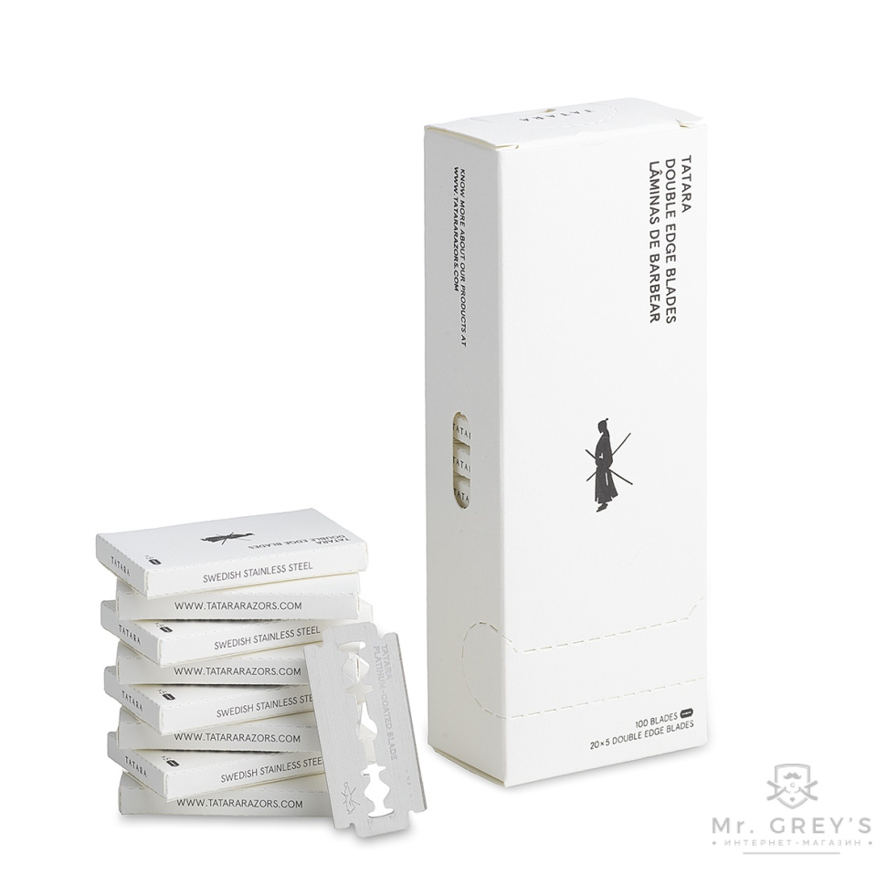 Леза для безпечної бритви Tatara Double Edge Safety Razor Blades