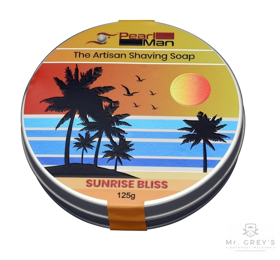Мыло для бритья Pearl Man The Artisan Shaving Soap Sunrise Bliss 125g