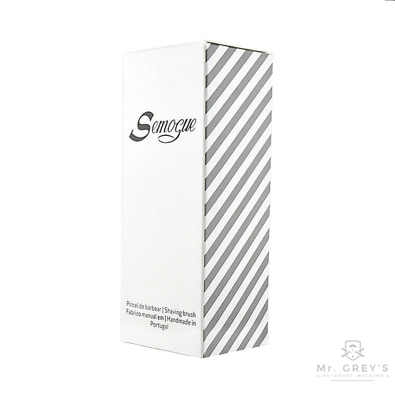 Помазок для гоління Semogue SOC-C5 Selected Premium Boar Jet Black