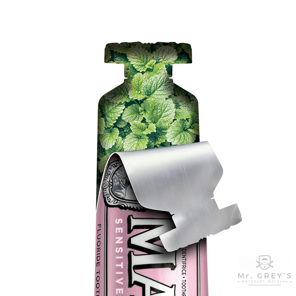 Зубная паста для чувствительных дёсен Marvis Sensitive Gums Gentle Mint 75ml Зубная паста для чувствительных дёсен Marvis Sensitive Gums Gentle Mint 75ml
