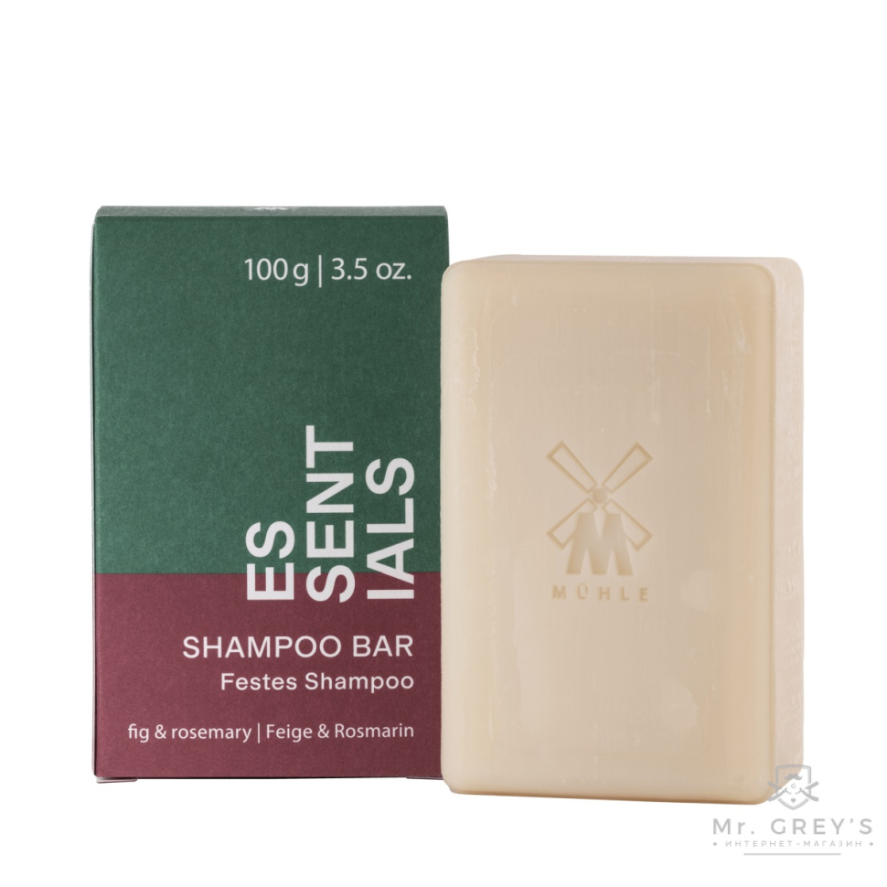 Сухой шампунь MUEHLE ESSENTIALS Shampoo Bar Fig & Rosemary ES HS