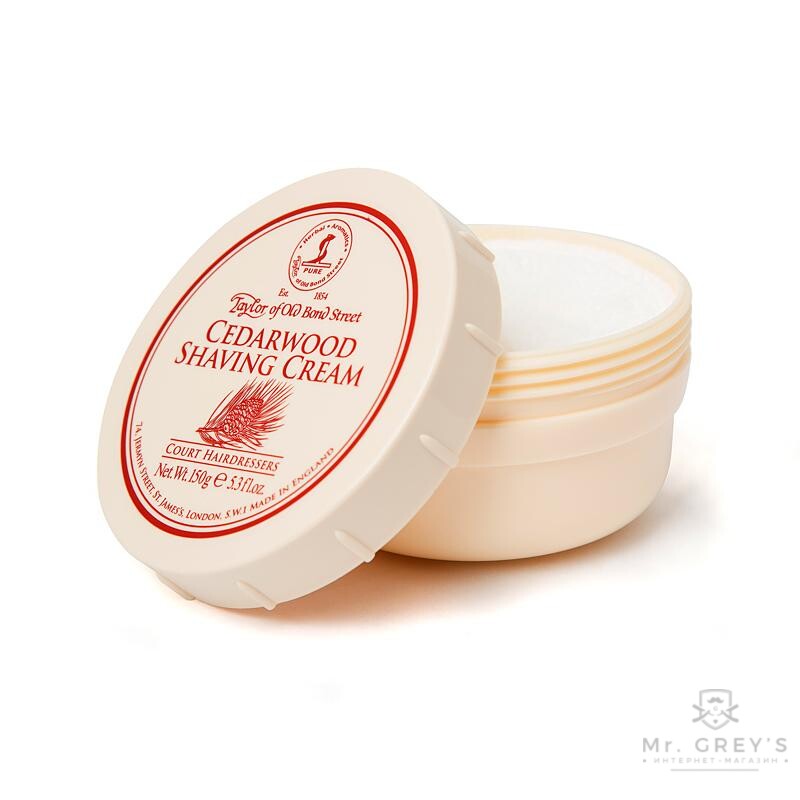Крем для бритья Taylor of Old Bond Street Cedarwood 150g