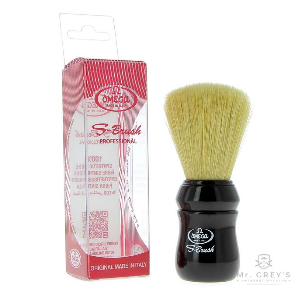 Помазок для бритья Omega S10108 S-Brush Помазок для бритья Omega S10108 S-Brush