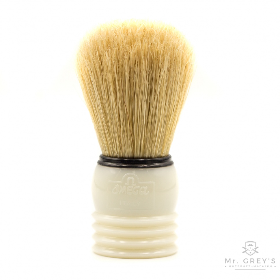 Помазок для гоління Omega 40033 Pure Bristle