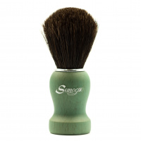 Помазок для бритья Semogue Pharos-C3 Pure Black Horse Ocean Green