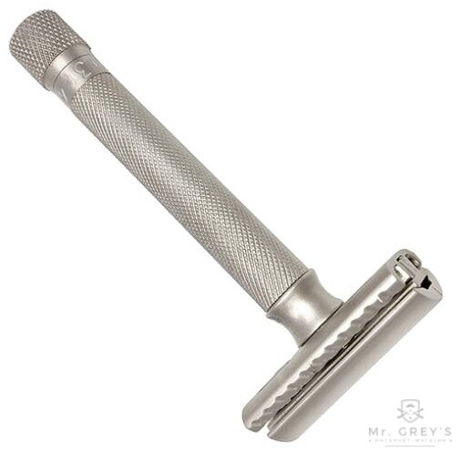 Станок для бритья Т-образный Parker Variant Adjustable Double Edge Safety Razor Satin Chrome