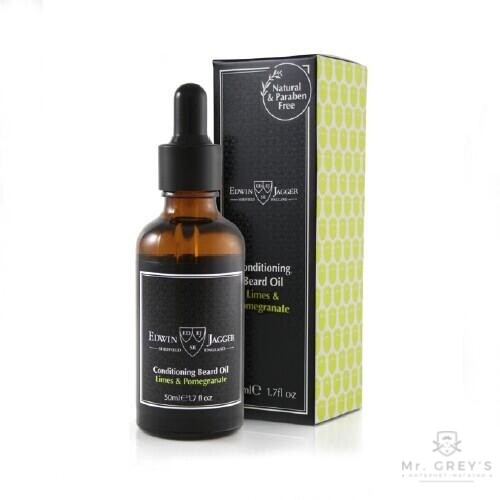 Масло для бороди Edwin Jagger Conditioning Beard Oil Limes & Pomegranate