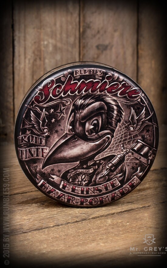 Помада для укладки волос Rumble59 Schmiere Red Ink Pomade Medium Помада для укладки волос Rumble59 Schmiere Red Ink Pomade Medium