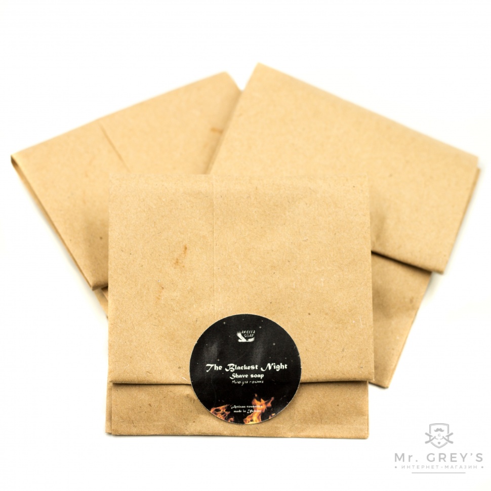 Мыло для бритья The Blackest Night Areffa Soap