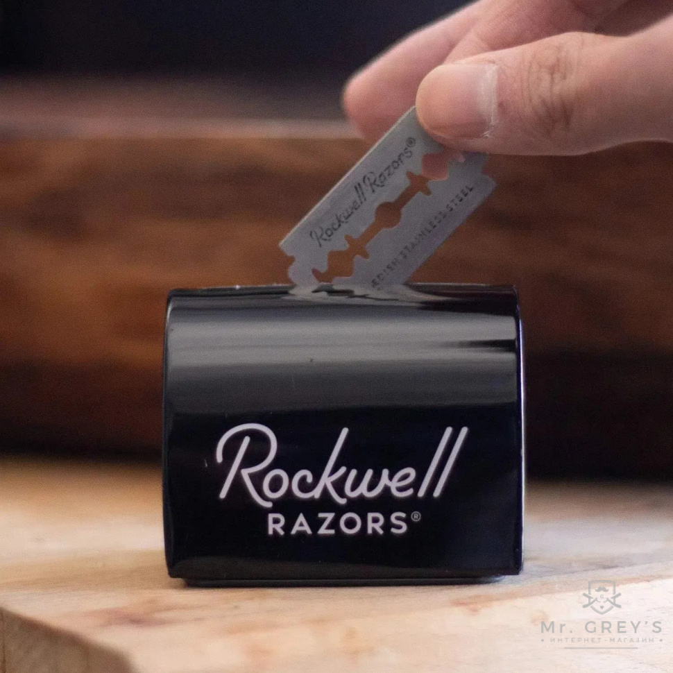 Накопитель для использованных лезвий Rockwell Recyclable Razor Blade Disposal Tin