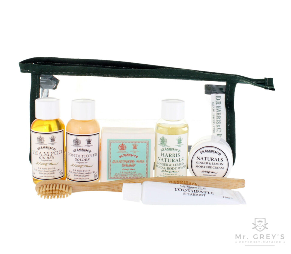 Дорожній косметичний набір D R Harris Overnight Travel Kit