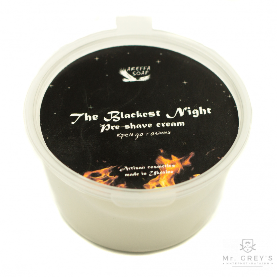 Крем до бритья The Blackest Night Areffa Soap