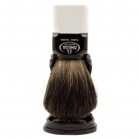 Помазок для бритья Omega 33174 Black Badger на подставке