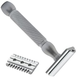 Станок для бритья Т-образный Pearl Hammer Double Edge Safety Razor Closed Сomb & Open Comb Станок для бритья Т-образный Pearl Hammer Double Edge Safety Razor Closed Сomb & Open Comb
