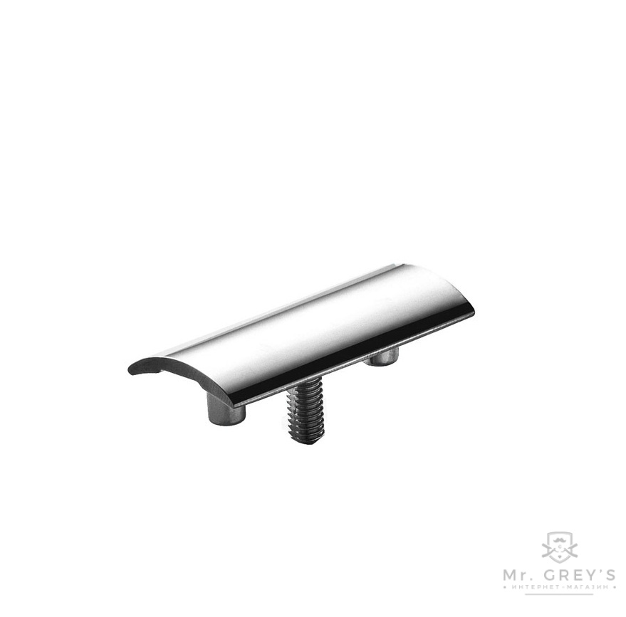 Верхняя крышка для безопасной бритвы Rockwell Chrome Series Gunmetal Razor Cap 