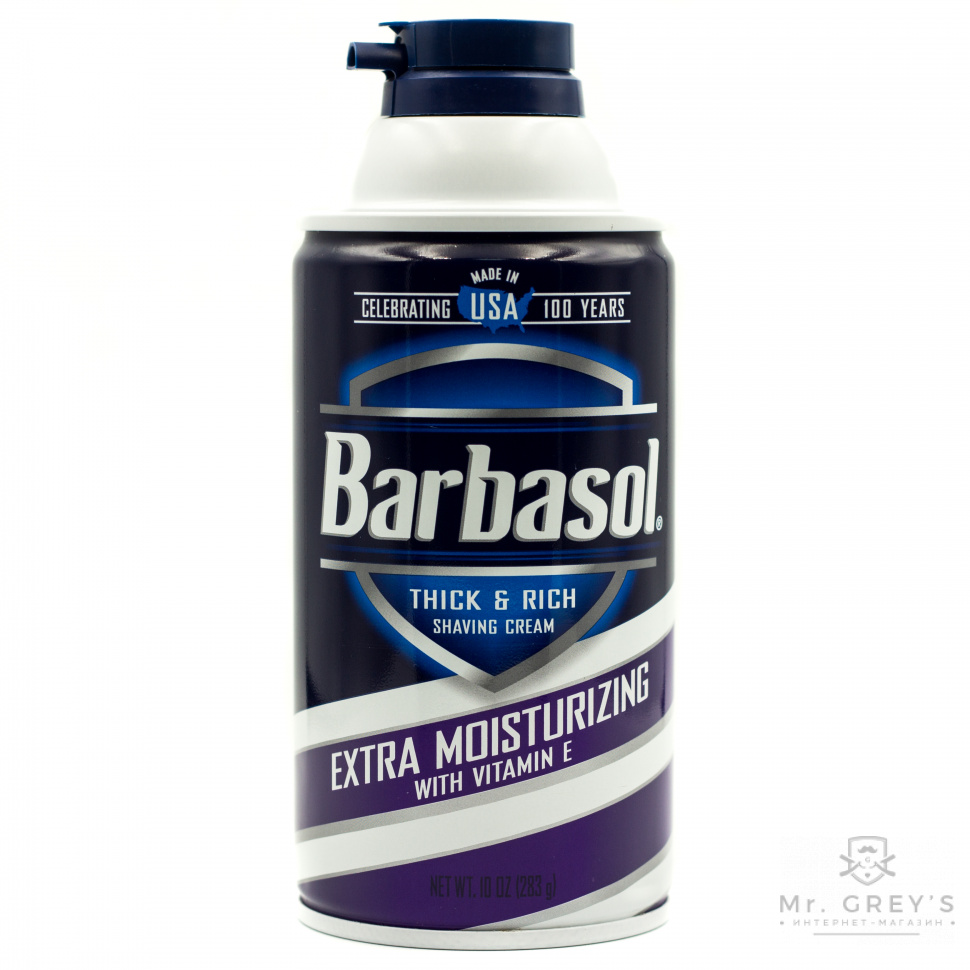 Пена для бритья Barbasol Extra Moisturizing with Vitamin E Экстра увлажнение, 283g