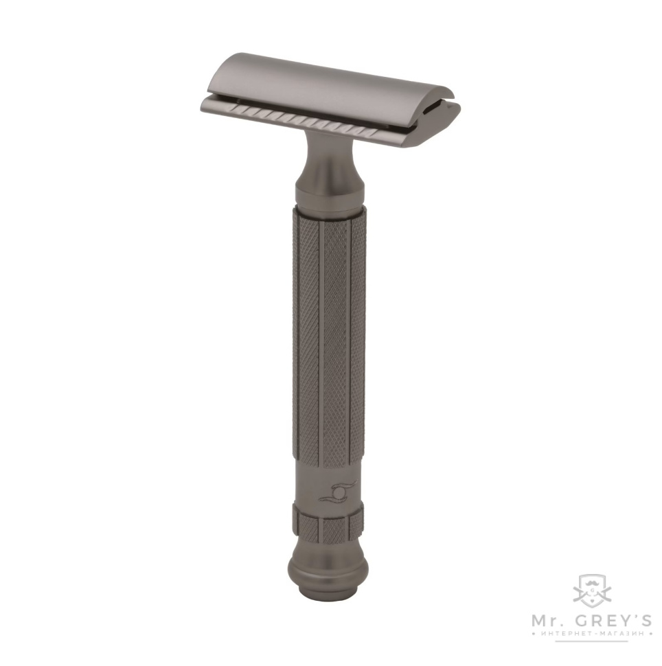 Станок для бритья Т-образный Pearl L-55 Graphite Black Closed Comb Станок для бритья Т-образный Pearl L-55 Graphite Black Closed Comb