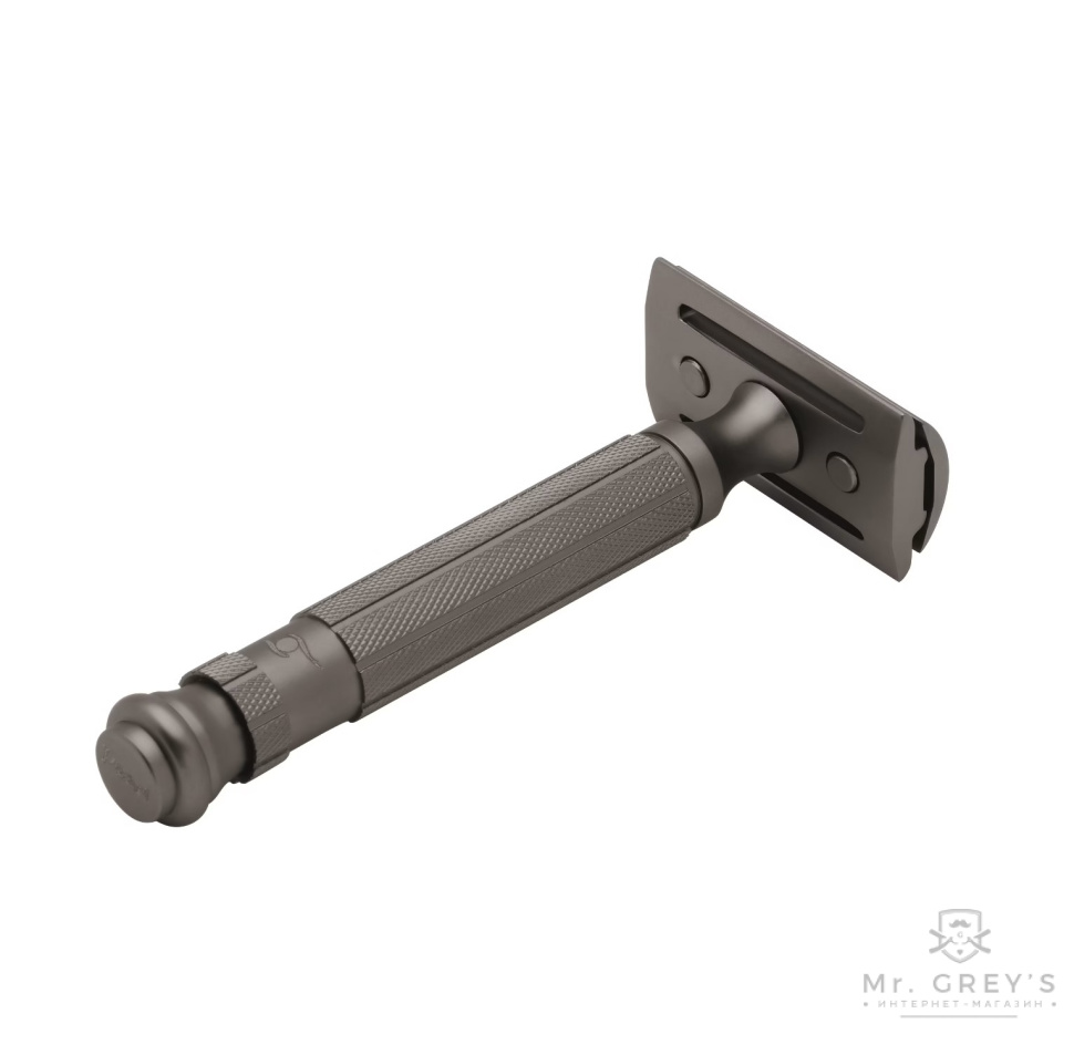 Станок для бритья Т-образный Pearl L-55 Graphite Black Closed Comb Станок для бритья Т-образный Pearl L-55 Graphite Black Closed Comb