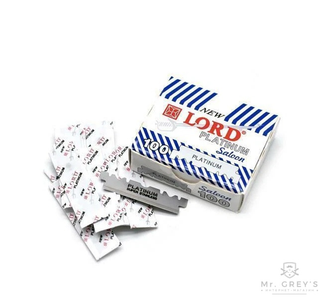 Лезвия Lord Platinium Saloon Single Edge Razor Blades Лезвия Lord Platinium Saloon Single Edge Razor Blades