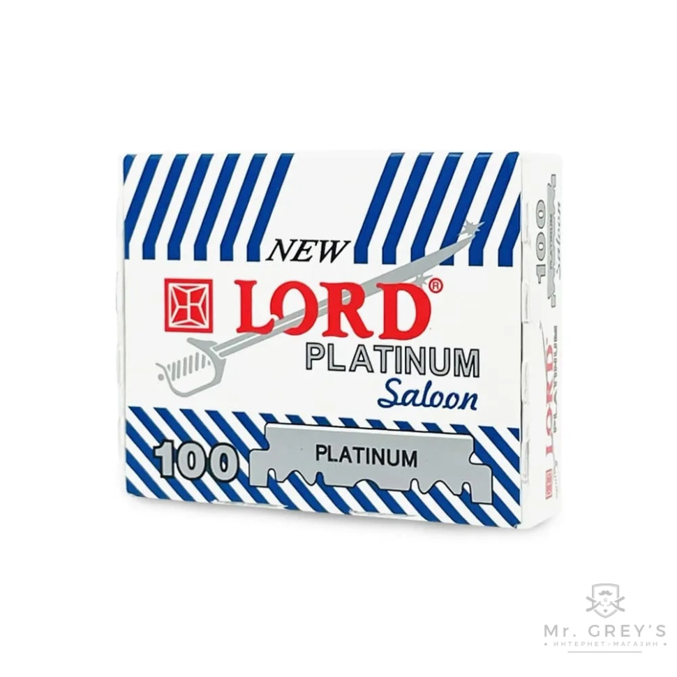 Лезвия Lord Platinium Saloon Single Edge Razor Blades Лезвия Lord Platinium Saloon Single Edge Razor Blades