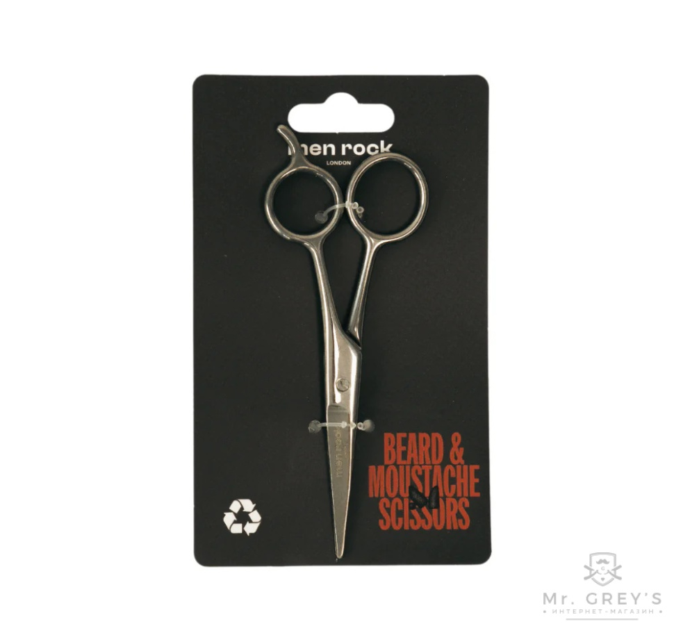 Ножницы для усов и бороды Men Rock Moustache and Beard Scissors Ножницы для усов и бороды Men Rock Moustache and Beard Scissors