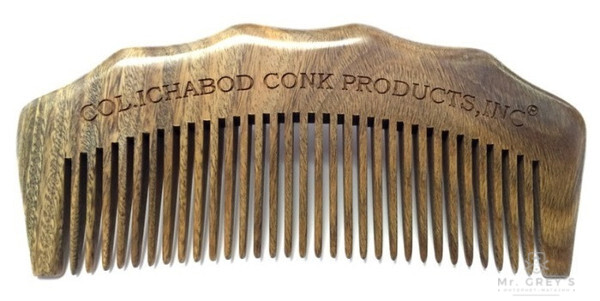 Гребень для бороды Col Conk Large Sandalwood Beard Comb