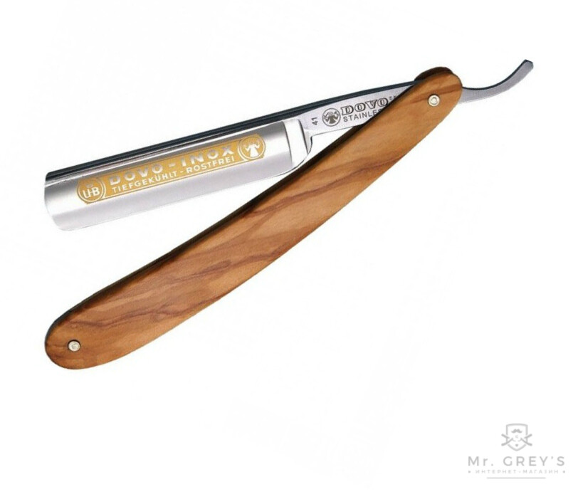 Небезпечна бритва 415875 DOVO INOX OLIVENHOLZ 5/8 "