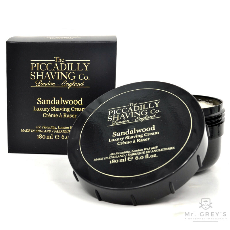 Крем для бритья Piccadilly Shaving Company Sandalwood
