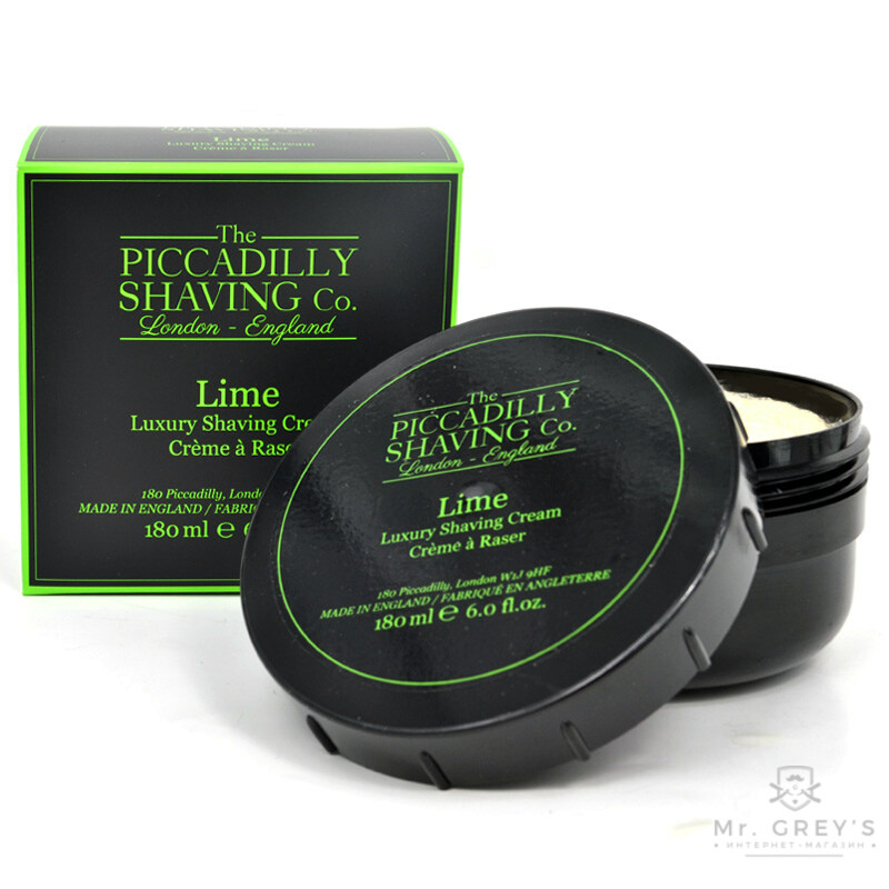 Крем для бритья Piccadilly Shaving Company Lime