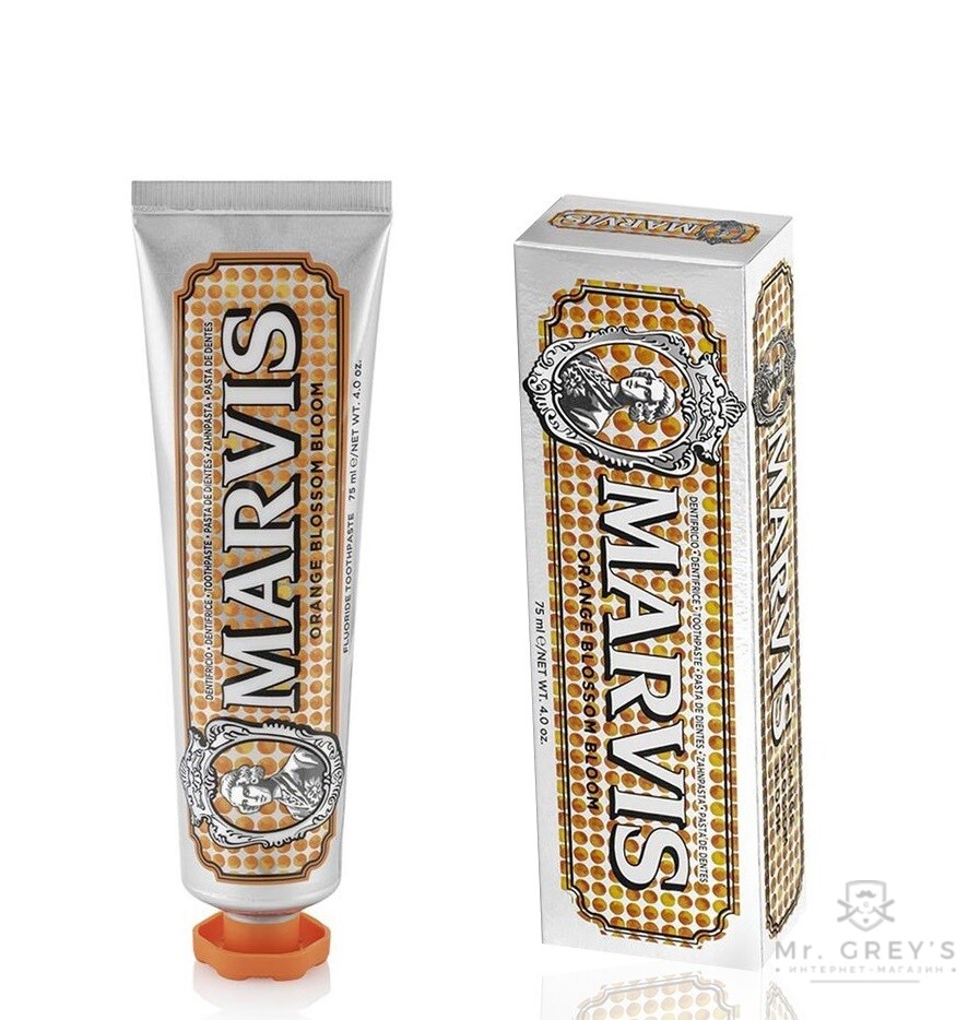 Зубная паста Marvis Orange Blossom Bloom Toothpaste 75ml