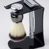 Стенд для станка и помазка Pearl Acrylic Razor & Brush Stand Black SA-03B