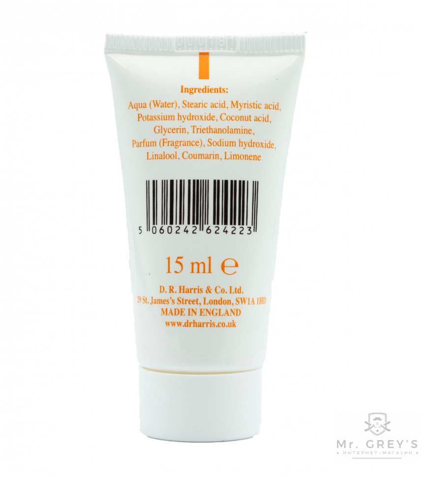Крем для бритья SANDALWOOD D R Harris Tube 15 ml Крем для бритья SANDALWOOD D R Harris Tube 15 ml
