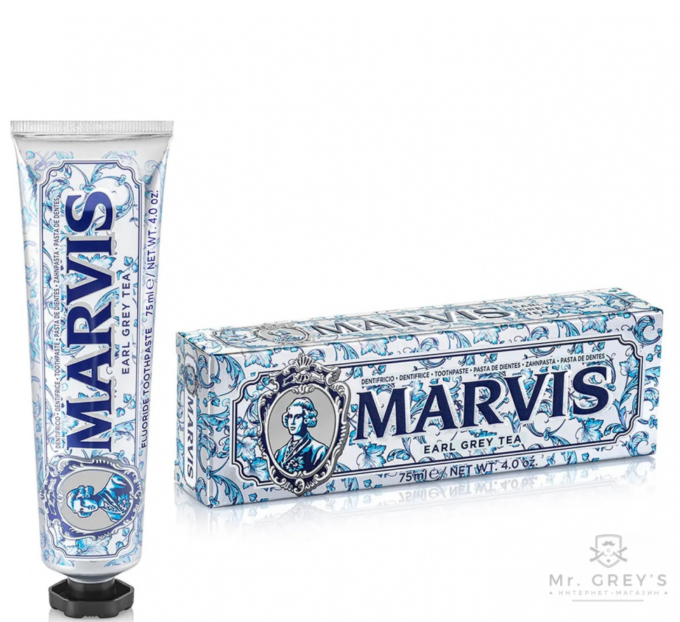 Зубная паста Marvis Earl Grey Tea Toothpaste 75ml Зубная паста Marvis Earl Grey Tea Toothpaste 75ml