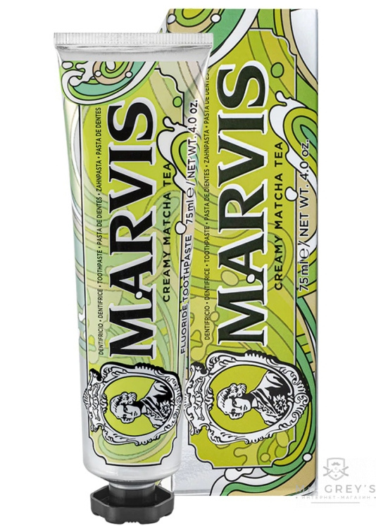 Зубная паста Marvis Creamy Matcha Tea Toothpaste 75ml
