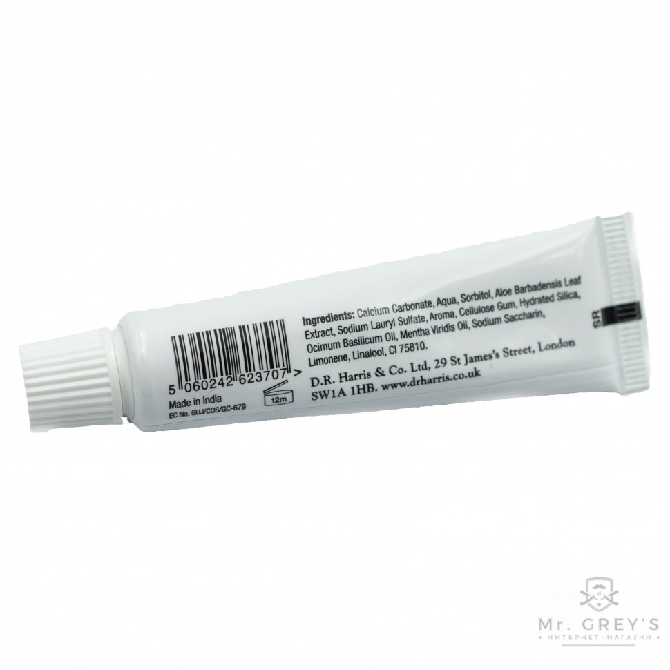 Зубная паста D R Harris Spearmint Toothpaste 15ml Travel Size Зубная паста D R Harris Spearmint Toothpaste 15ml Travel Size