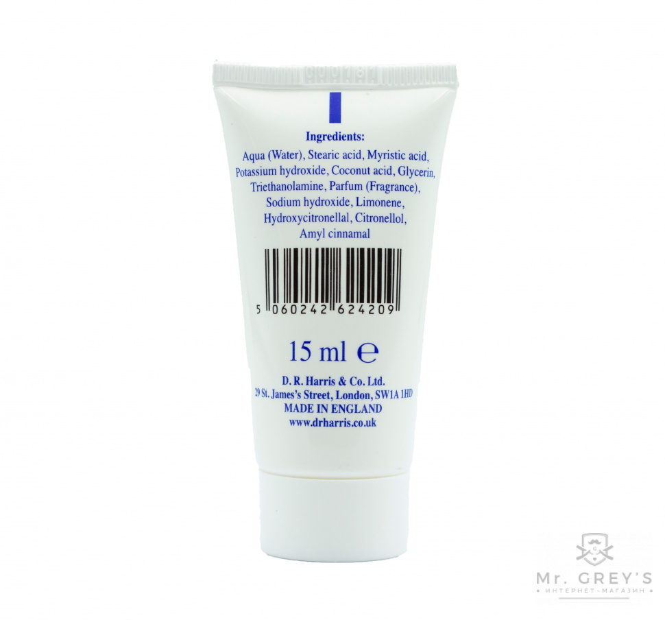Крем для бритья WINDSOR D R Harris Tube 15 ml Крем для бритья WINDSOR D R Harris Tube 15 ml