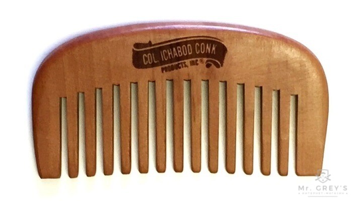 Гребень для бороды Col Conk Small Wood Beard Comb